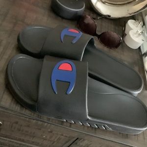 Champion Slides.. only worn with socks a handful of times!